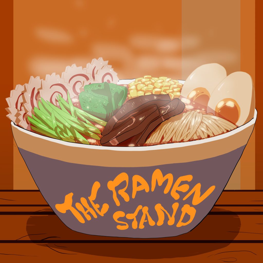 the ramen stand podcast logo